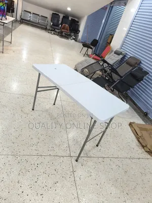 Metal Frame Foldable Plastic Table