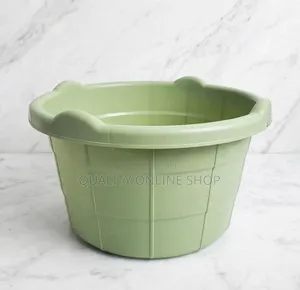 Grid Pattern Large Plastic Washing Basin (80 Litres)