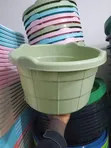 Grid Pattern Large Plastic Washing Basin (80 Litres) - 2