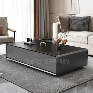 Brand New Black Center Table Set - 120cm