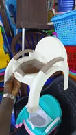 Plastic Baby Potty - Gray - 2