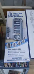 10-Layer Vertical Fabric Shoe Cabinet - 2