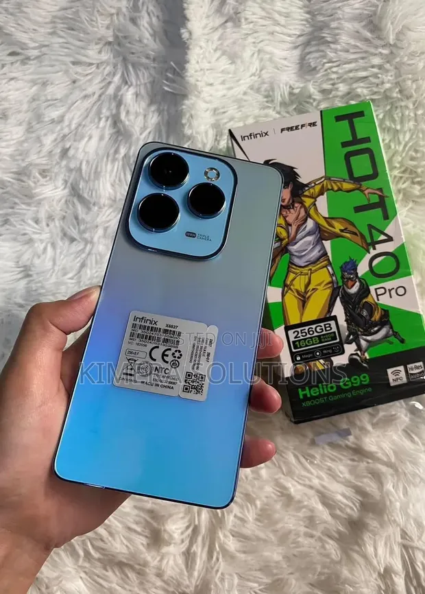 New Infinix Hot 40 Pro 256GB Blue - 1