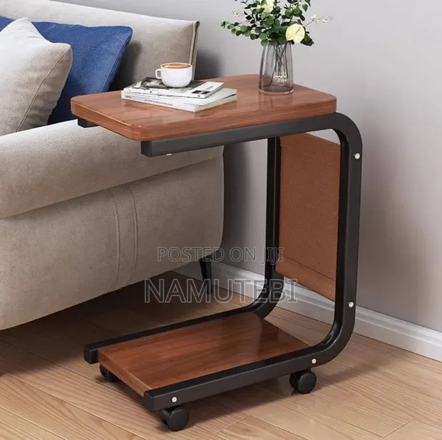 Flexible C-Shaped Sofa Side Table - New Design - 1