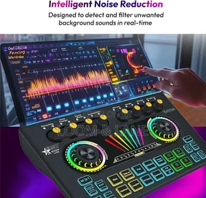 X3 Live Sound Card and Voice Changer Mixer
