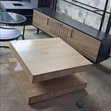 Modern 80cm Square Plastic Coffee Table - 2