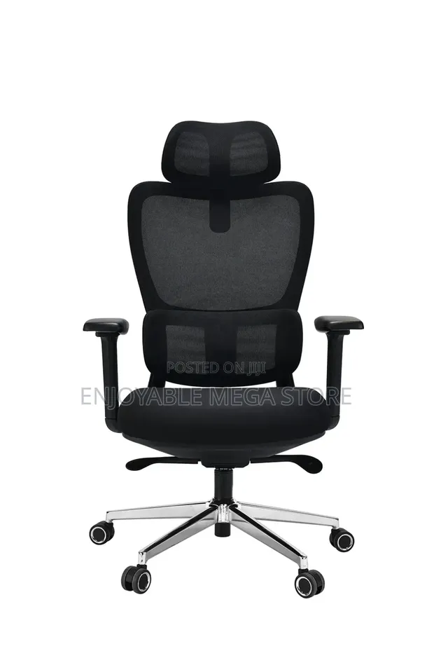 Ergonomic Fabric Mesh Back Office Chair - Brand New - 1