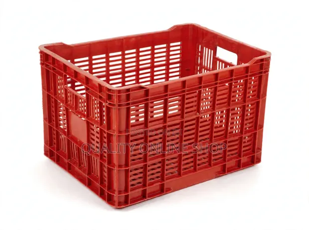 Heavy Duty Ventilated Plastic Crates - 1