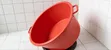 Large Plastic Basin with Handle - 1