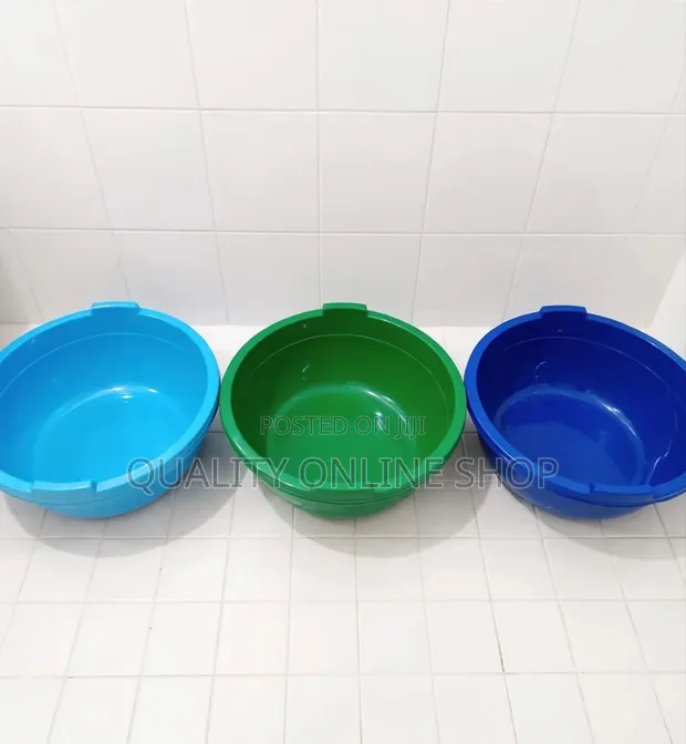 Heavy Duty Plastic Wash Basin - 1