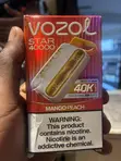 Vozol Star 40000 Disposable Vape - Mango Peach - 2