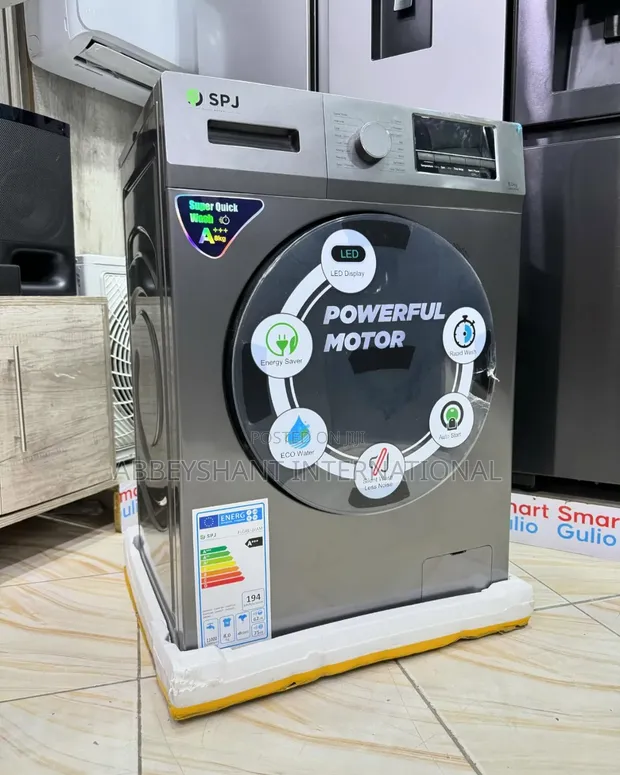 SPJ 7kg Front Load Fully Automatic Washing Machine - 1