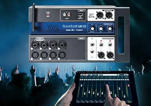 Soundcraft Ui12 12-Channel Remote-Controlled Digital Mixer - 1