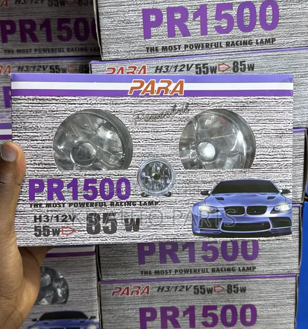 Pair of Car Fog Lamps with Bulbs - 1