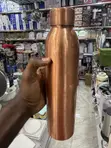 1000ml Pure Copper Water Bottle - Ayurvedic Flask - 2
