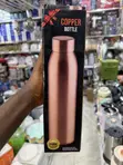 1000ml Pure Copper Water Bottle - Ayurvedic Flask - 3