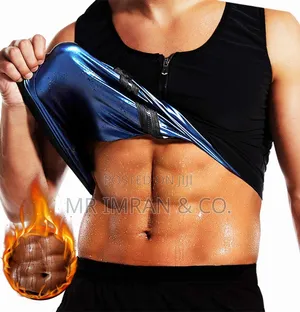 Men's Neoprene Zipper Sauna Waist Trainer Vest