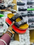 Quilted Double-Strap Platform Sandals - 3