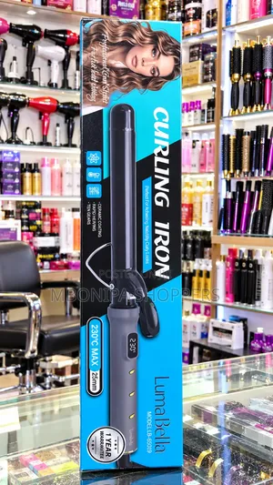LumaBella 25mm Curling Iron - 230°C Ceramic Hair Curler