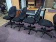 Second Hand Adjustable Secretarial Chairs - 1