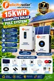 Felicity 15kWh 300Ah Complete Solar System 8kW Hybrid Inverter - 1