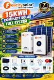 Felicity 15kWh 300Ah Complete Solar System 8kW Hybrid Inverter - 2