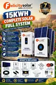 15kWh Lithium Solar System with 8kW Hybrid Inverter & 12x580W Panels - 2