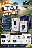 Felicity 15kWh Solar System with 8kW Hybrid Inverter - 1