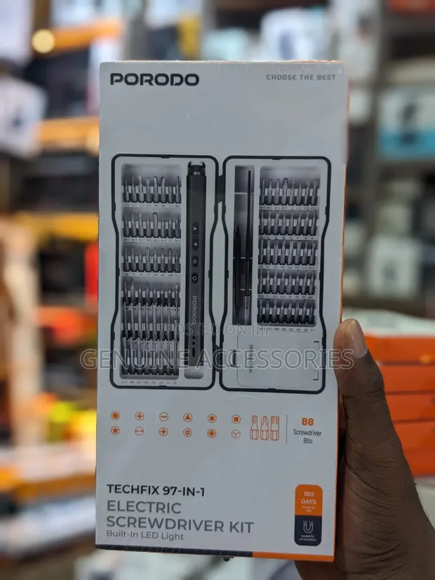 Porodo Techfix 97in1 Electric Screwdriver Kit - 1