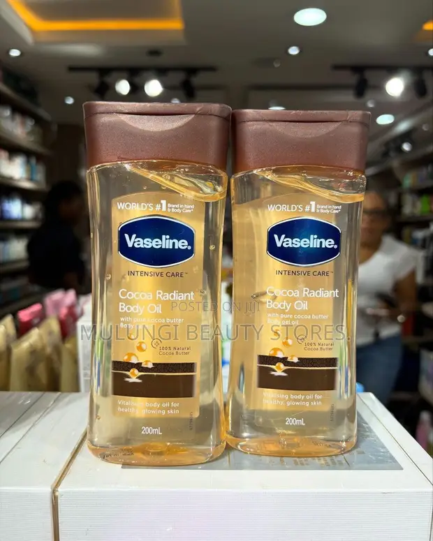 Vaseline Intensive Care Cocoa Radiant Body Oil 200ml - 1