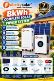 15kWh Complete Solar Power System - Felicity 12x580W Panels - 1