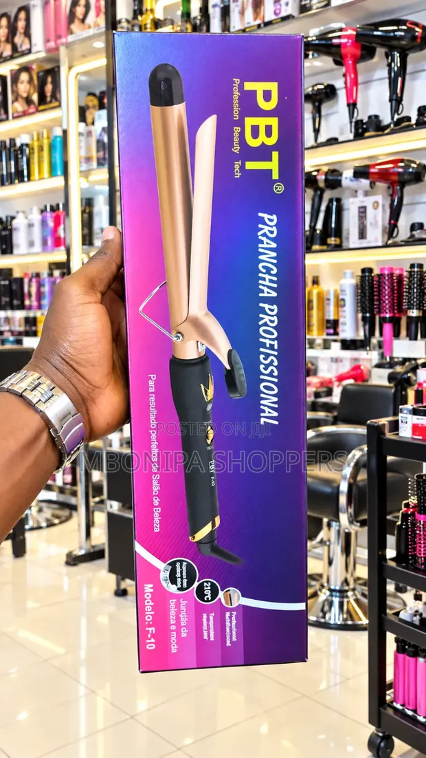 PBT Professional Hair Curling Iron - Model F-10 - 1