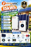 15kWh Lithium Solar System with 8kW Hybrid Inverter - 1