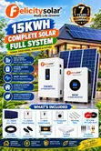 8kW Felicity Solar System with 15kWh Battery & 12x580W Panels - 1