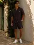 Polo Ralph Lauren Linen Camp Shirt and Shorts Set - 1