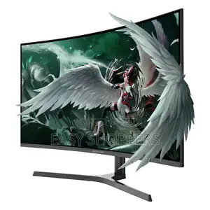Green Lion Phantom 32" Gaming Monitor - Black