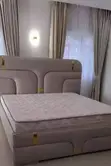 Brand New 5x6 Leather Bed Frame - 1