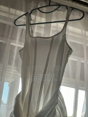 Satin White Dress - Brand New