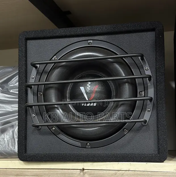 8-inch Amplified Car Subwoofer with Mega Base - 1