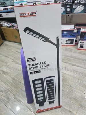 Alltop 300W Solar Flood Street Light