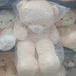Giant Teddy Bear - White, 130cm - 4