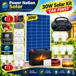 30W Clean Energy Solar Kit - Full System - 1