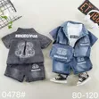 Boys' Two-Piece Clothing Set with Jacket and Trousers - 3