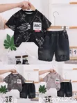 Boys' T-Shirt and Jeans Two-Piece Set - 1