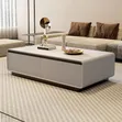 Gray Centre Table with Storage | Living Room Coffee Table - 2