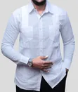 Classy Men's Long Sleeve Shirts - 1