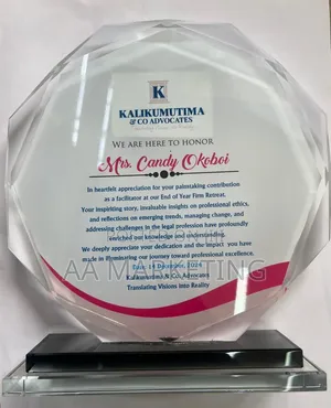 Brand New Glass Awards and Trophies