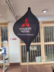Lantern Banner with Aluminum Rotation Stand - 1