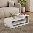 Beautiful White Wood Center Table for Living Room - 1