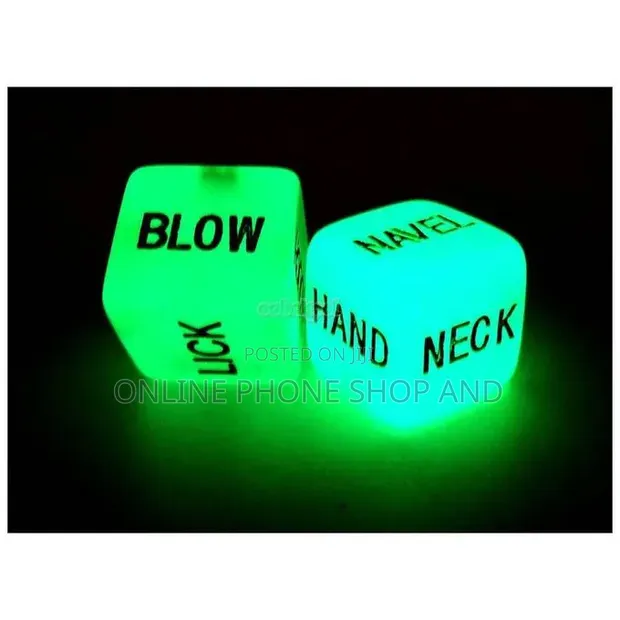 Naughty Dice - Glow-in-the-Dark Adult Game - 1